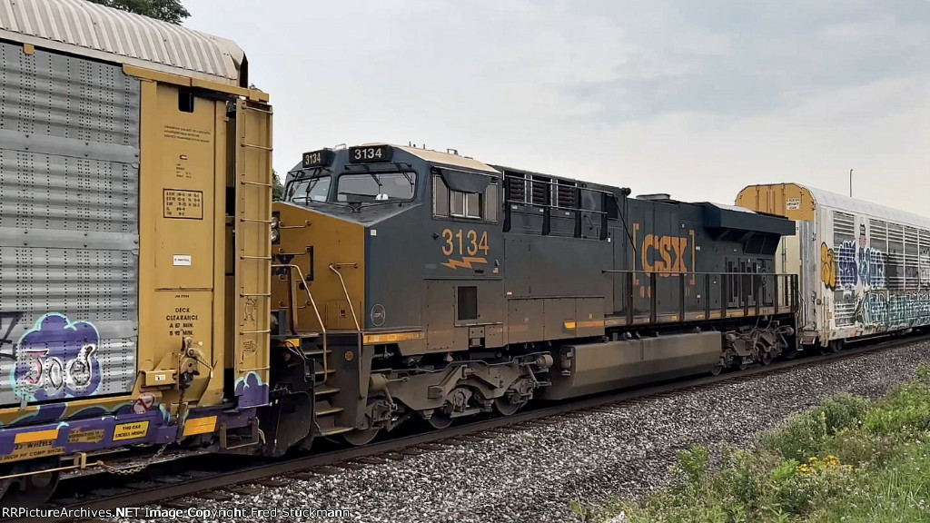 CSX 3134 is the DPU for M217.